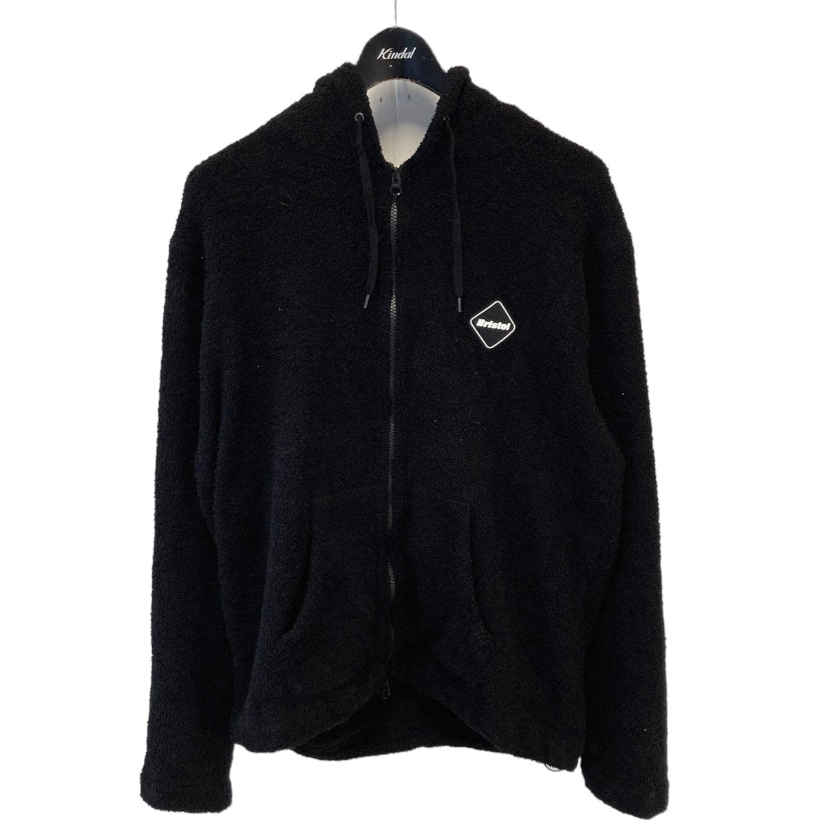 F．C．R．B．(エフシーアールビー) PILE ZIP UP HOODIEジップパーカーFCRB-200070 FCRB-200070 ブラック  サイズ L｜【公式】カインドオルオンライン ブランド古着・中古通販【kindal】