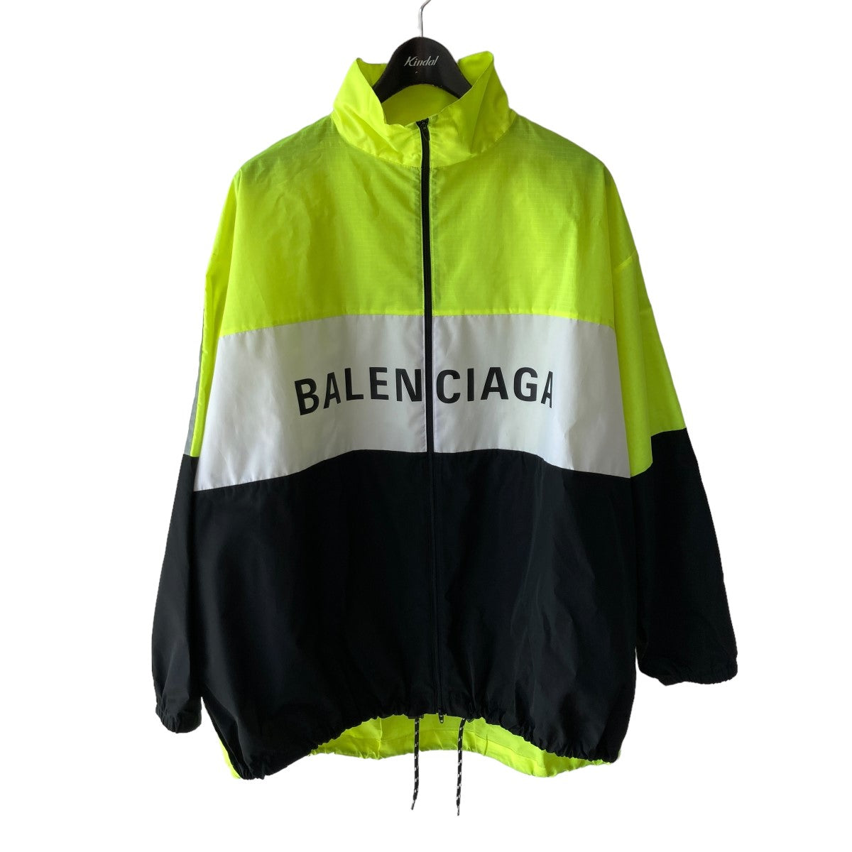 BALENCIAGA(バレンシアガ) LOGO PRINTED JACKETトラックジャケット508903 508903 黄緑 サイズ  37｜【公式】カインドオルオンライン ブランド古着・中古通販【kindal】