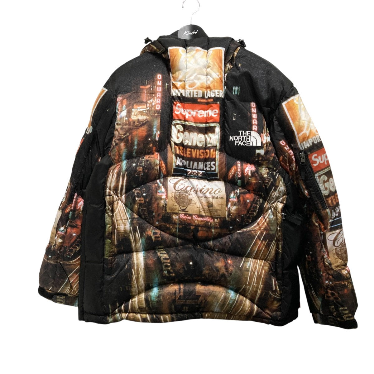 Supreme×THE NORTH FACE 22AW800-Fill Half Zip Hooded Pullover Times 