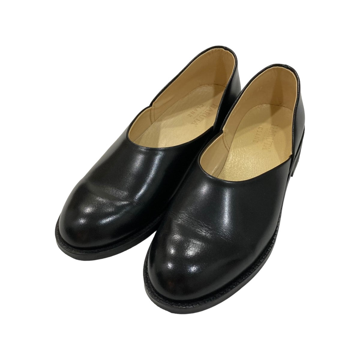 CLANE×HARUTA FLAT SHOES フラットレザーシューズ ブラック サイズ 37｜【公式】カインドオルオンライン  ブランド古着・中古通販【kindal】