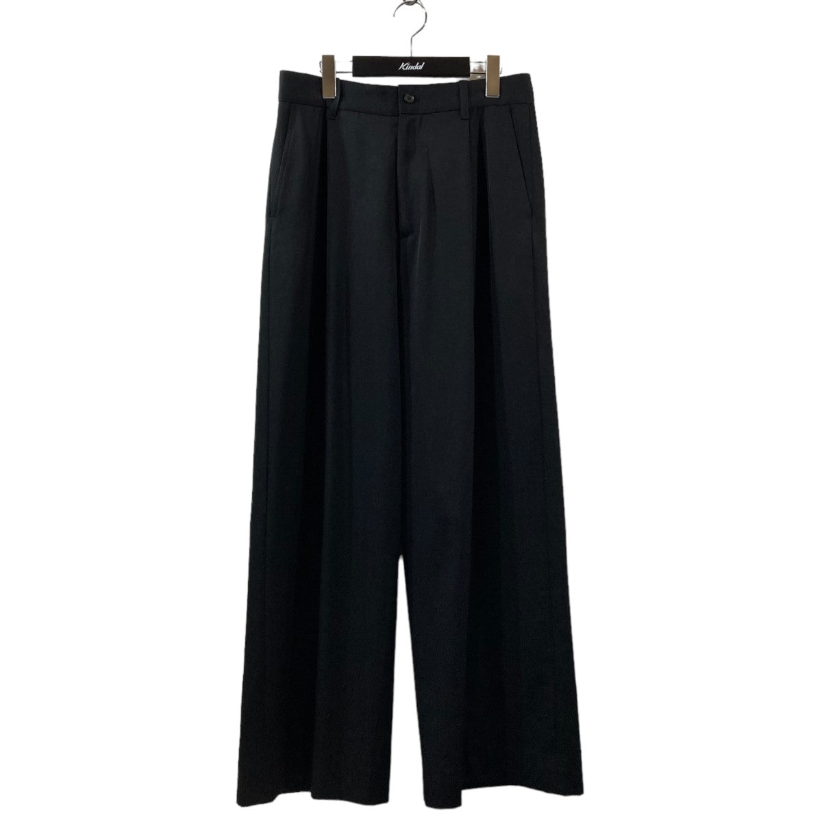 stein(シュタイン) EXTRA WIDE TROUSERS ワイドスラックスパンツ st 646 st 646 ブラック サイズ M｜【公式】カインドオルオンライン  ブランド古着・中古通販【kindal】