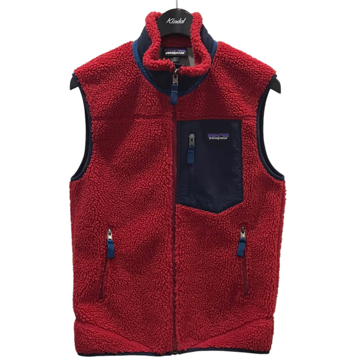 Patagonia(パタゴニア) ジップアップフリースベスト Classic Retro-X Vest クラシックレトロエックスベスト  23048FA17 23048FA17 レッド・ネイビー サイズ XS｜【公式】カインドオルオンライン ブランド古着・中古通販【kindal】