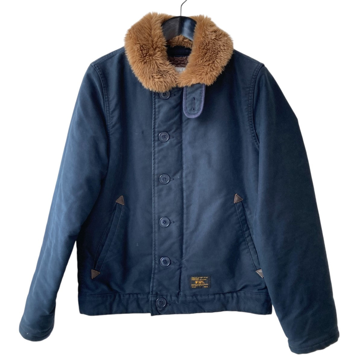 WTAPS(ダブルタップス) N-1 JACKET．COTTON．COADデッキジャケット142GWDT-JKM02 142GWDT-JKM02  ネイビー サイズ S (1)｜【公式】カインドオルオンライン ブランド古着・中古通販【kindal】