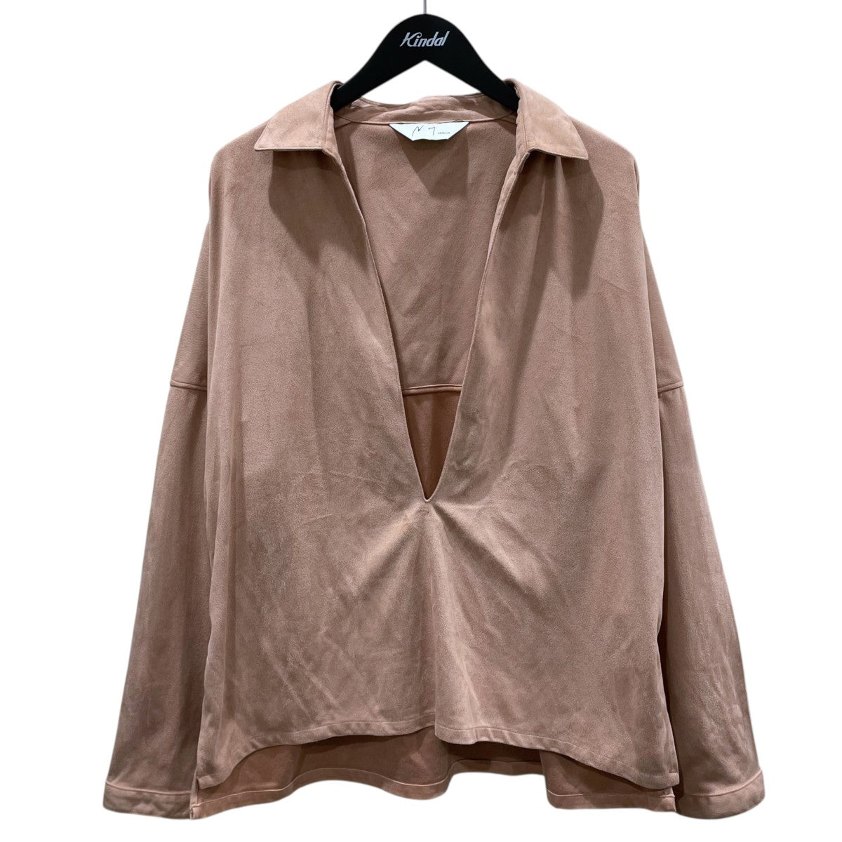 ANCELLM(アンセルム) 23AW プルオーバーシャツ VEGAN LEATHER SKIPPER