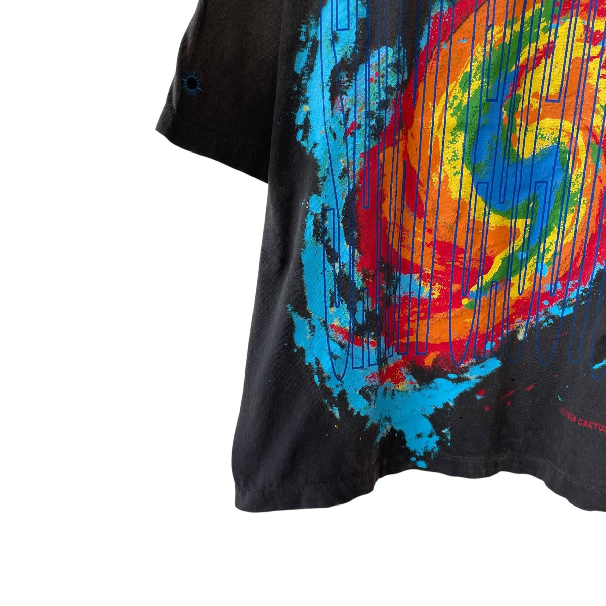SAINT MICHAEL CP_SS TEE/ ANGRY LV GDTシャツSM-YS1-0000-C05 古着・中古-4枚目のアイテム画像