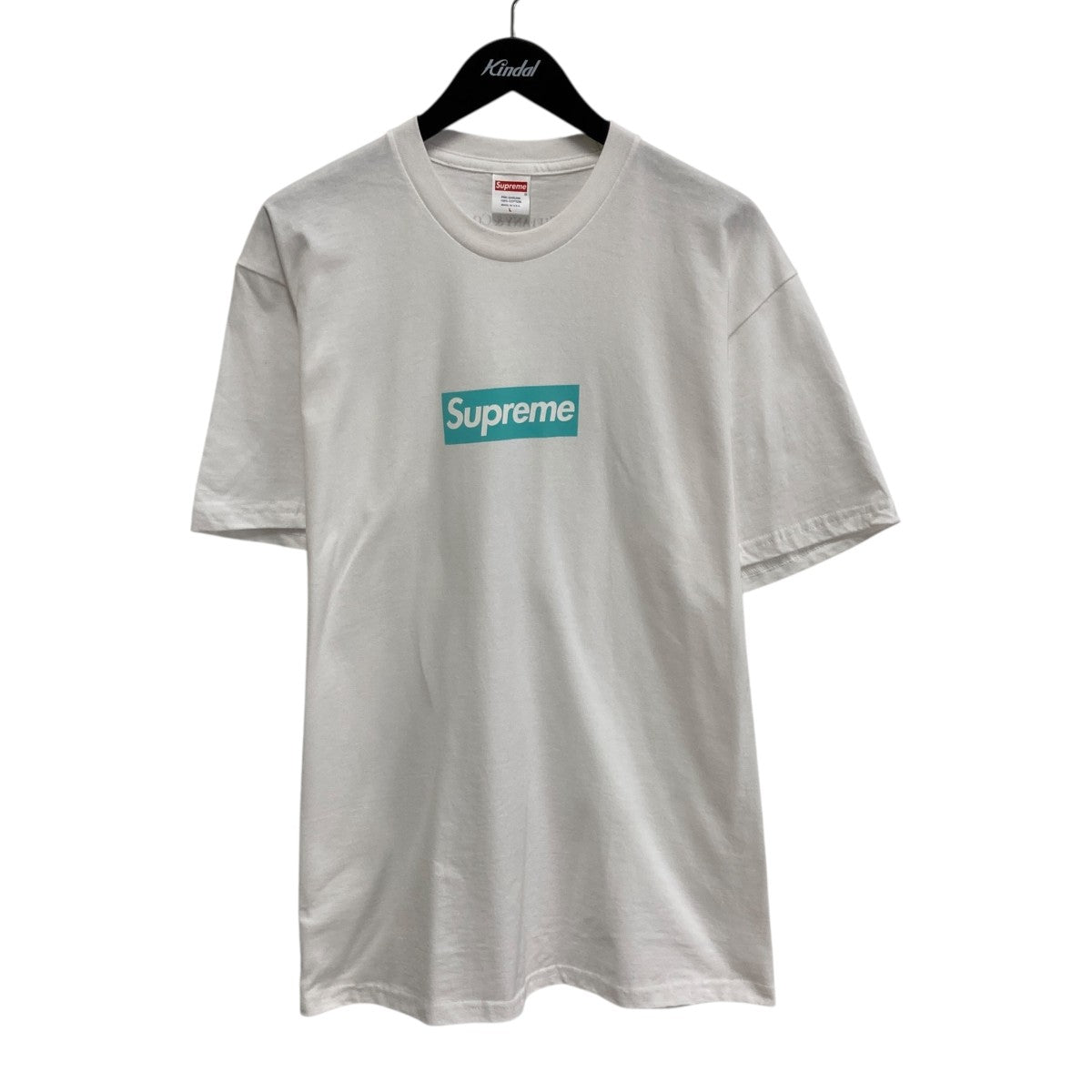Supreme Tiffany & Co. Tシャツ ホワイト サイズL Supreme×Tiffany ＆ Co． box logoTシャツ ホワイト サイズ L