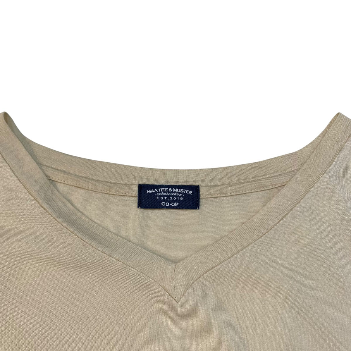 MAATEE&SONS SILK V-NECK TEE ムスターヴェルク別注半袖TシャツMTMU2103-0881 古着・中古-5枚目のアイテム画像