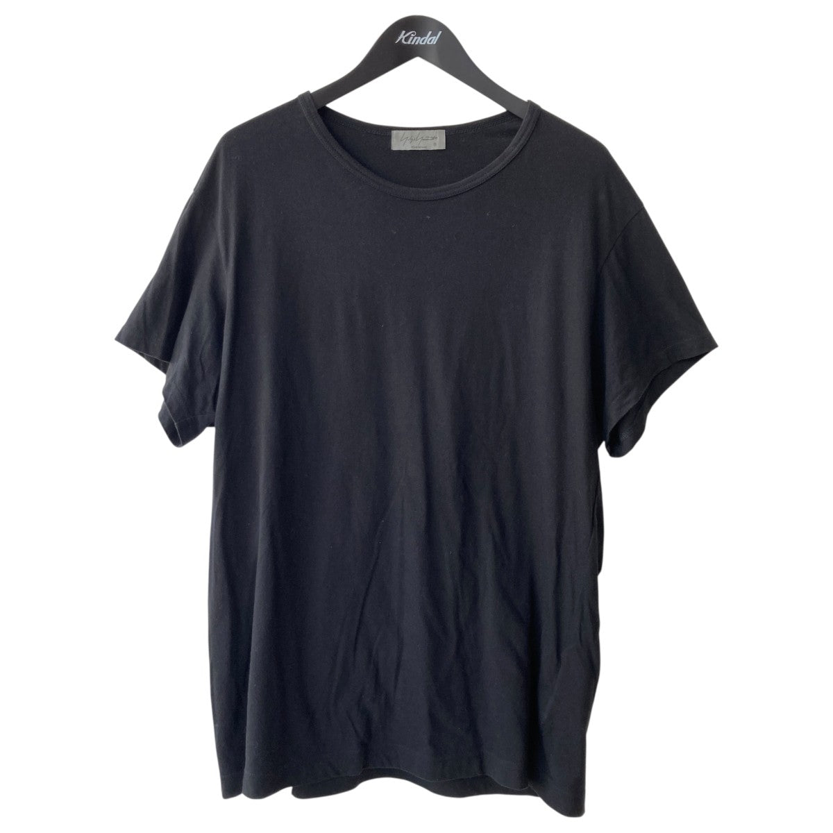 Yohji Yamamoto POUR HOMME ロゴプリントポロシャツ PIGMENT PRINT ARCH LOGO SWEAT(FREE SIZE Black): Yohji