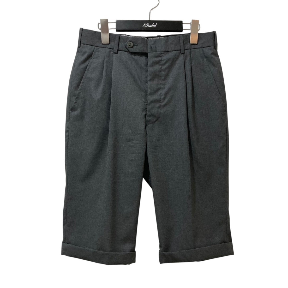 Q RETAILOR(キュー) Vitale Barberis Canonico super 120sハーフパンツ
