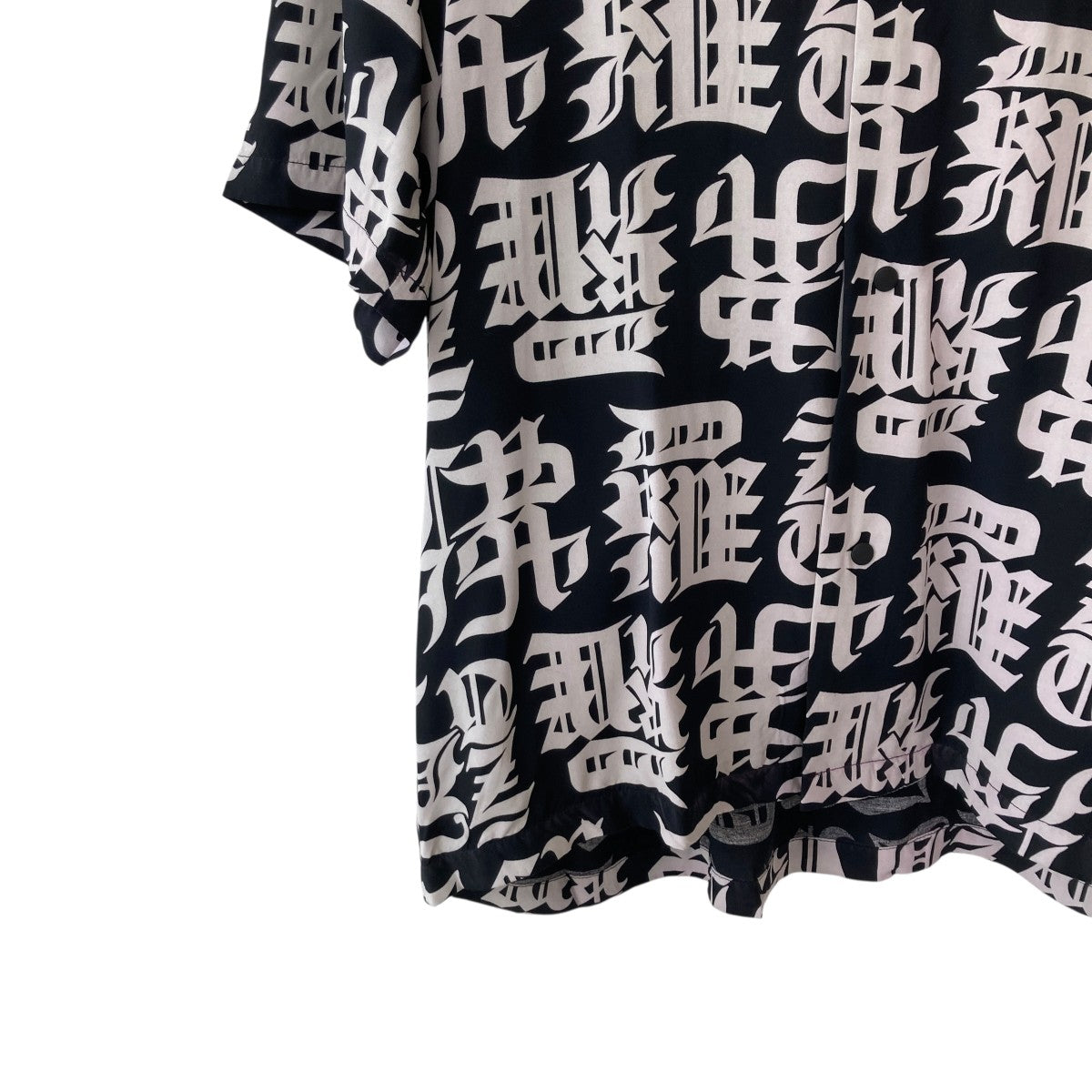 SASQUATCHfabrix. OPEN COLLAR H/S SHIRT あぶらかたぶらオープンカラーシャツ20SS-SY5-030 古着・中古-4枚目のアイテム画像