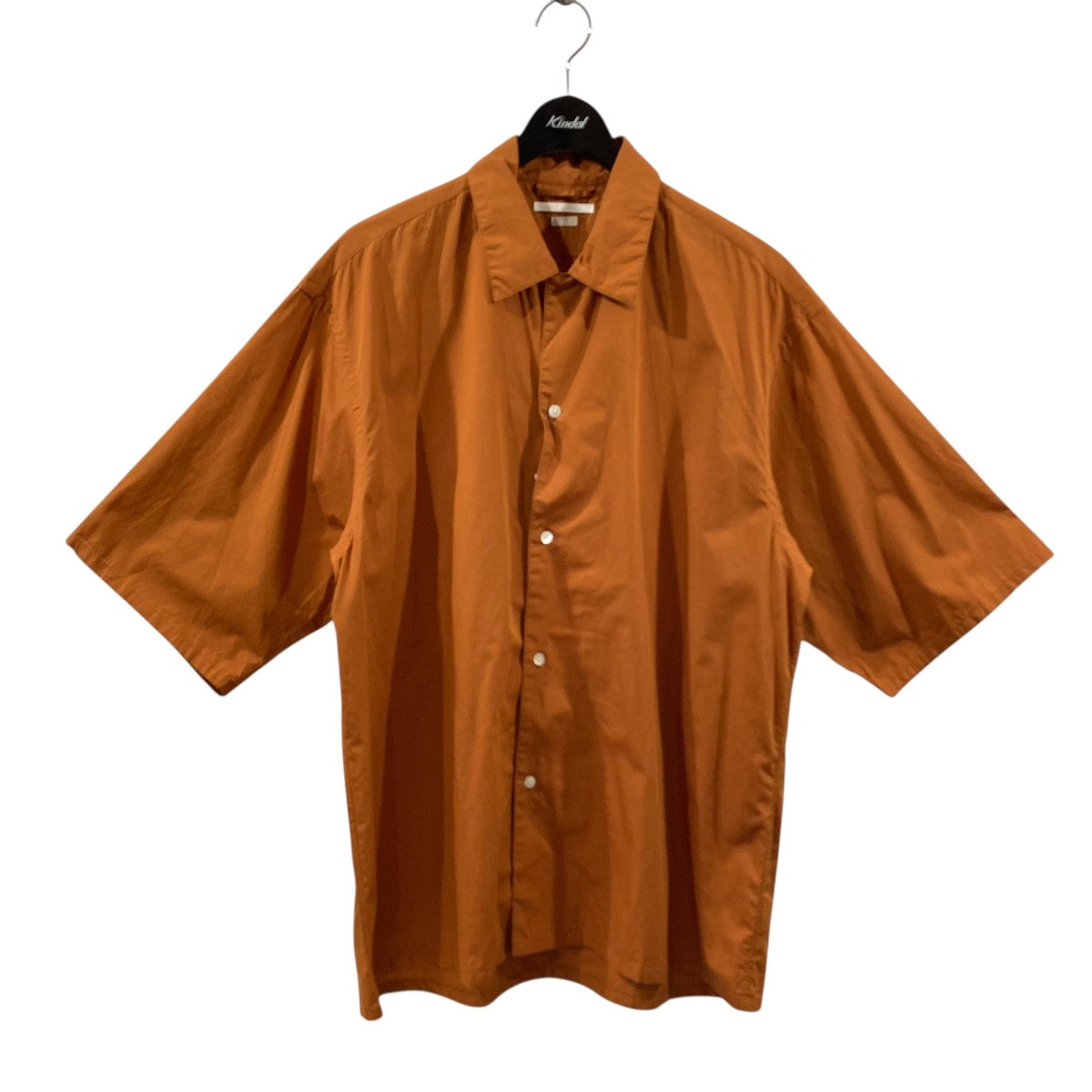 blurhms(ブラームス) Chambray Open-collar Shirt半袖シャツ