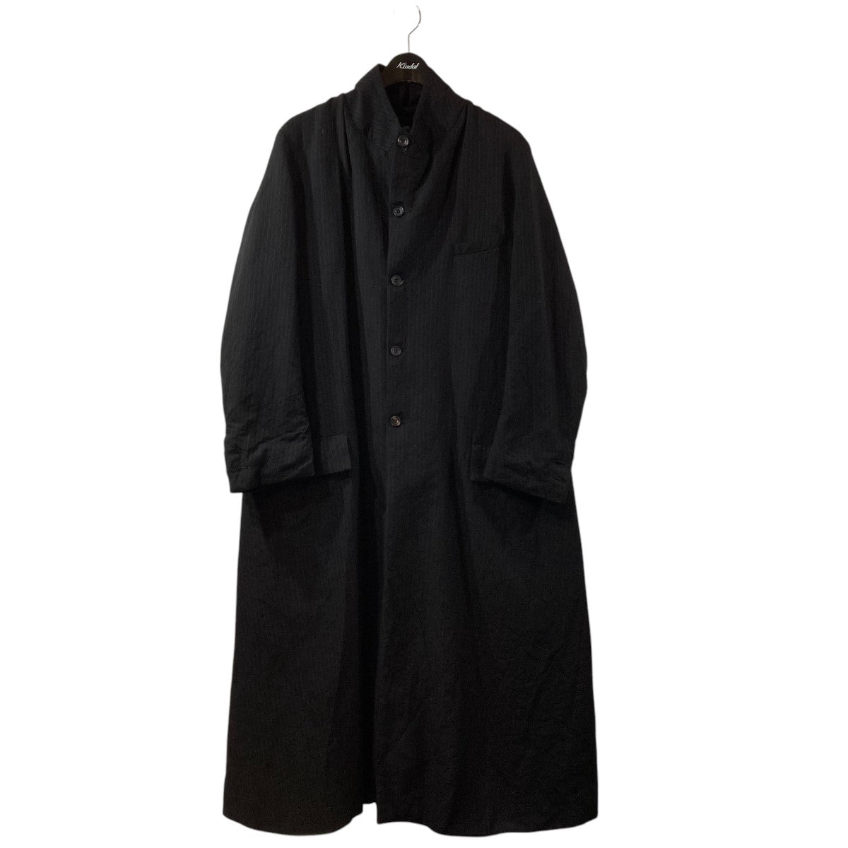 Paul Harnden(ポールハーデン) M LONG COATストライプロングコート 