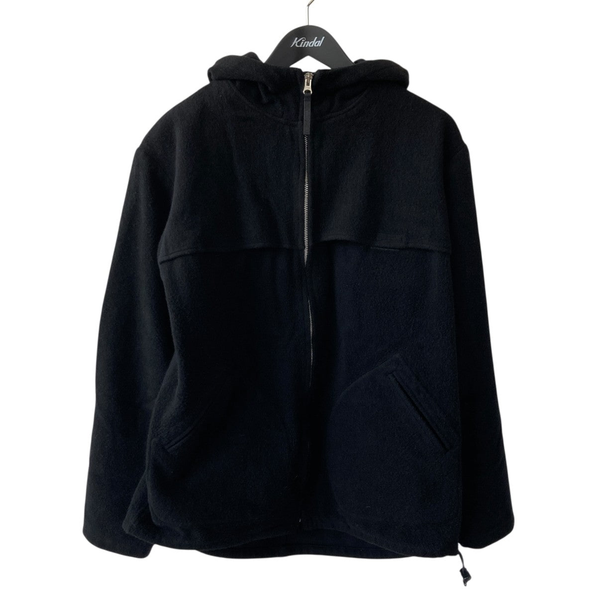 GOOD ENOUGH / ジップパーカー/M/コットン/CRM GOOD ENOUGH(グッドイナフ) ジップパーカー ブラック サイズ L｜【公式