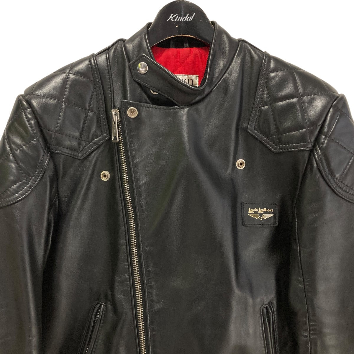 Lewis Leathers 445T T.F SUPER MONZAレザージャケット 古着・中古-3枚目のアイテム画像