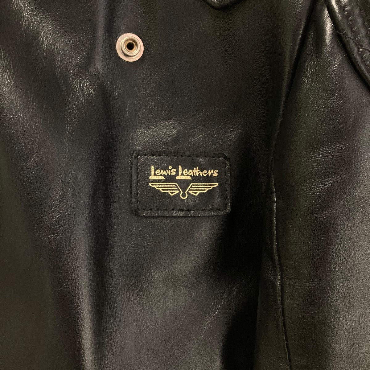 Lewis Leathers 445T T.F SUPER MONZAレザージャケット 古着・中古-7枚目のアイテム画像
