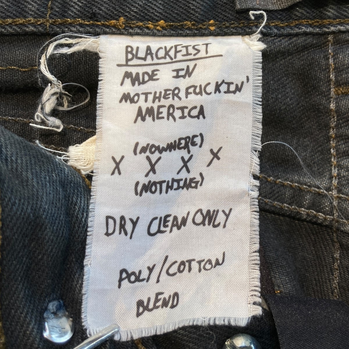 BLACKFIST リメイクパンツ 古着・中古-9枚目のアイテム画像