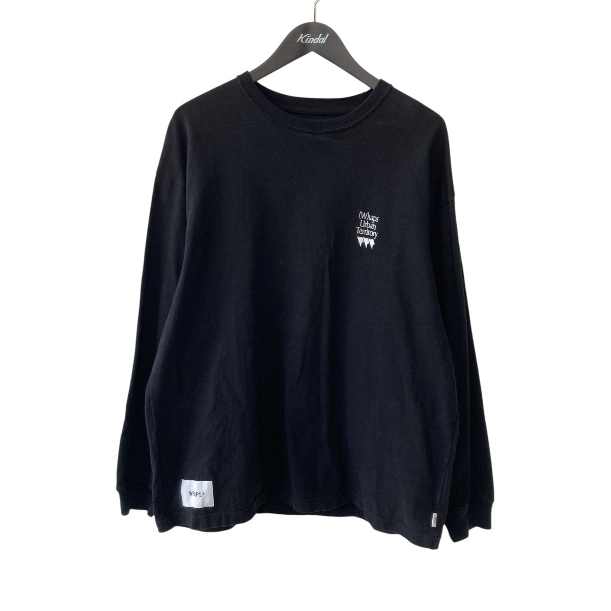 るん定価以下新品wtaps 23AW 背ロゴロンT カットソー　Mサイズ WTAPS ダブルタップス 23AW SNEAK PRCT / LS / COTTON クルー