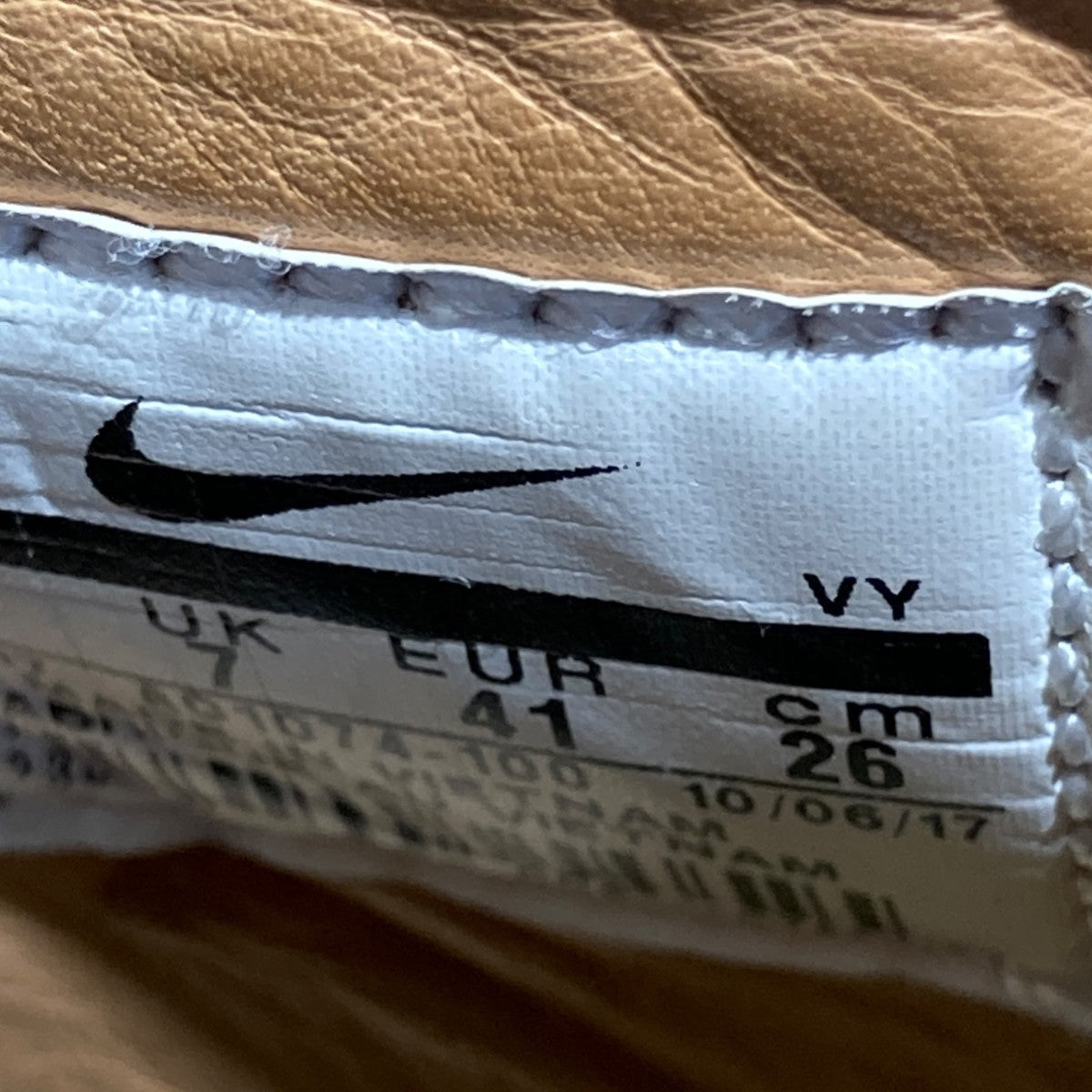 NIKE AIR FORCE 1 HI JUST DONスニーカーAO1074100 古着・中古-6枚目のアイテム画像