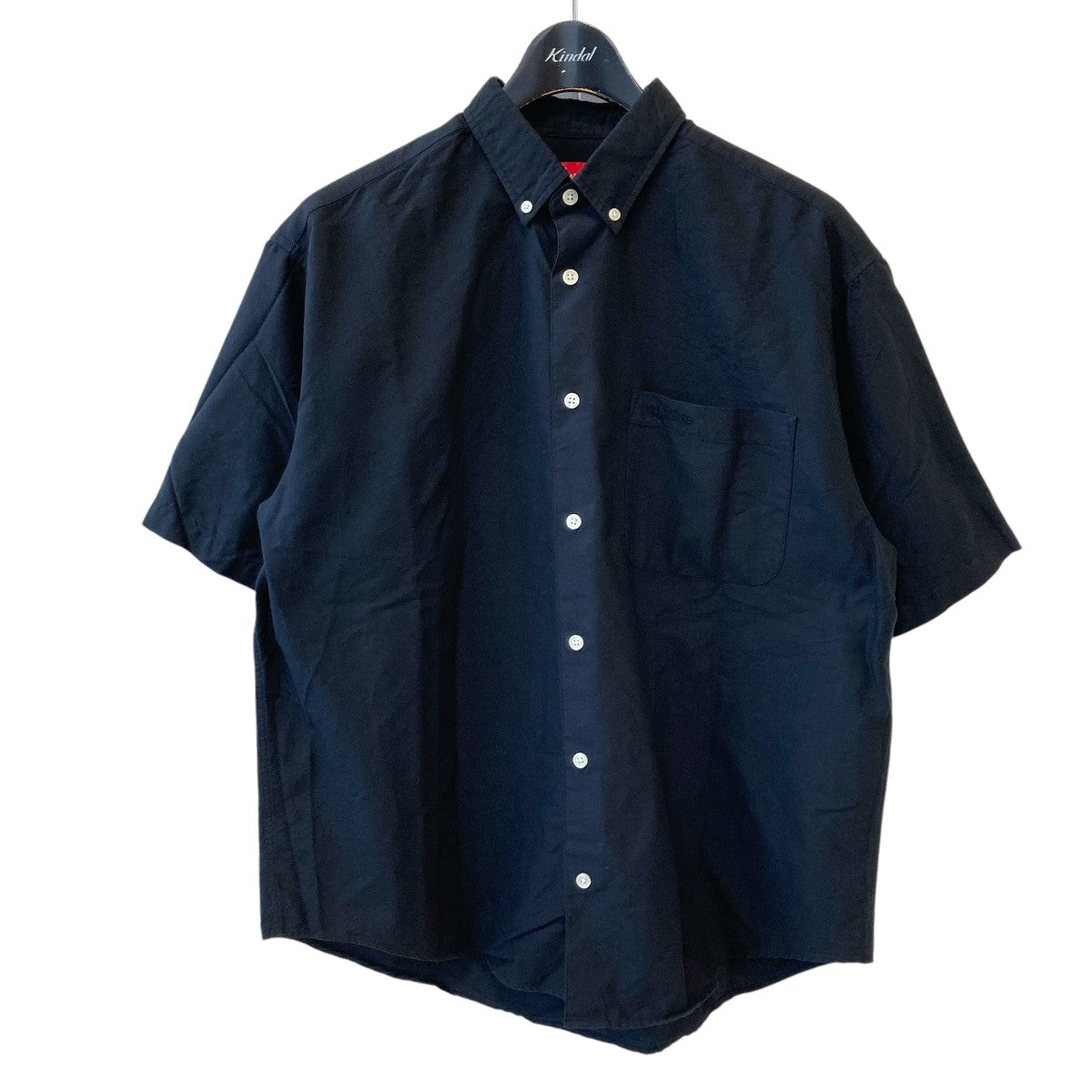 Supreme loose fit oxford shirtルーズフィット半袖オックスフォードシャツ 古着・中古-1枚目のアイテム画像