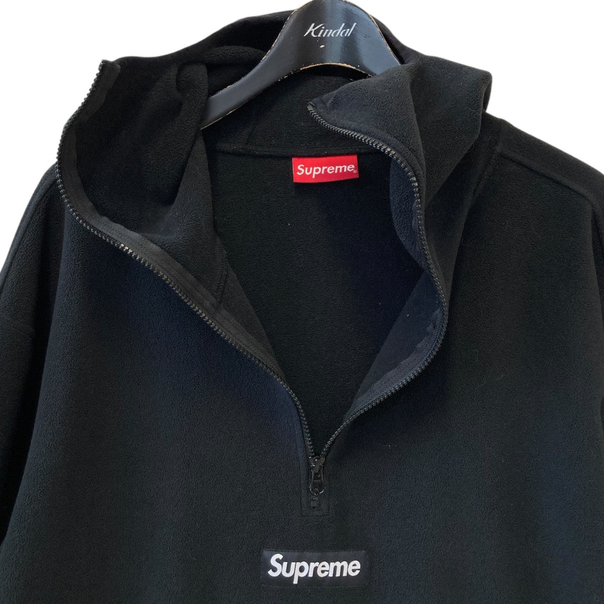 Supreme ハーフジップ フリースジャケット 古着・中古-4枚目のアイテム画像
