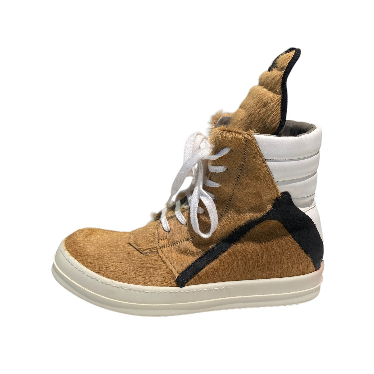 RICK OWENS GEOBASKETハイカットスニーカーRU17S9894LLUP 古着・中古-2枚目のアイテム画像