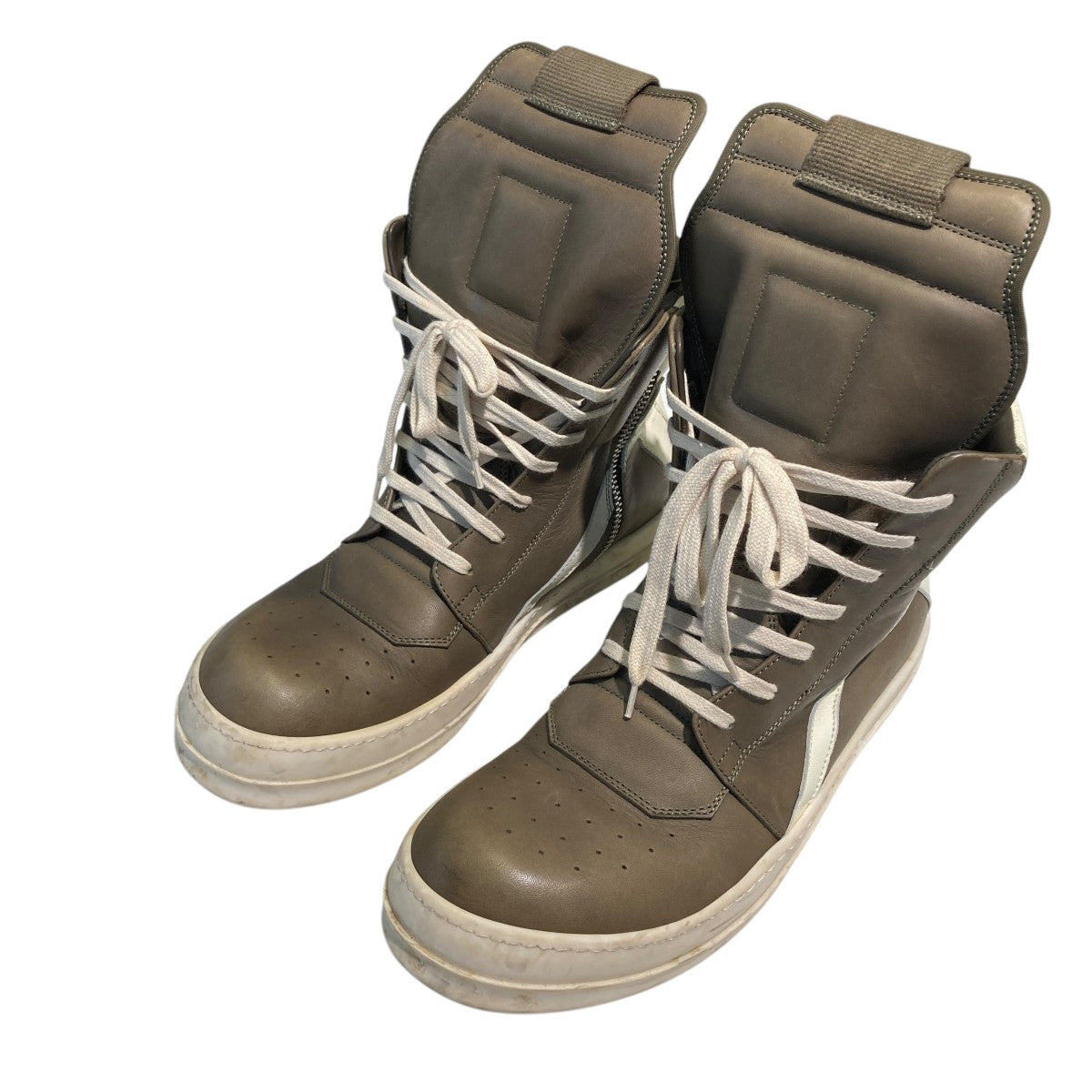 RICK OWENS 2016 GeobasketハイカットスニーカーRU16S3894 古着・中古-1枚目のアイテム画像