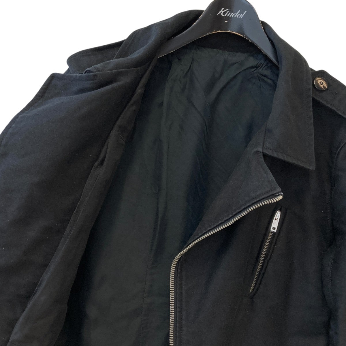 RICK OWENS ライダースジャケットRU6764 古着・中古-3枚目のアイテム画像