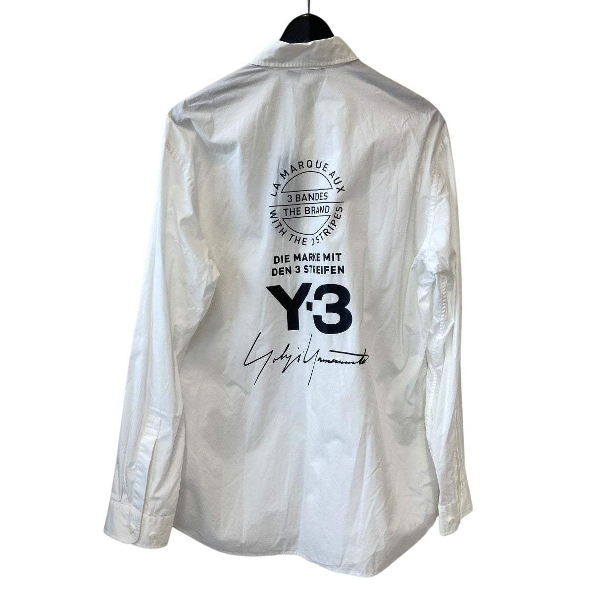 Y-3 長袖シャツCY6858 古着・中古-2枚目のアイテム画像