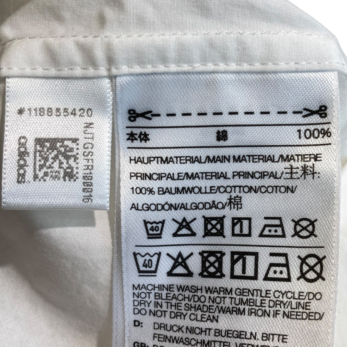Y-3 長袖シャツCY6858 古着・中古-7枚目のアイテム画像