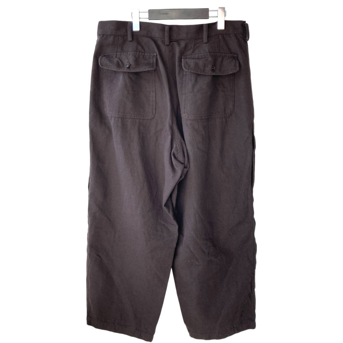 Y’S for men 24SSタックパンツms-p14-026 古着・中古-2枚目のアイテム画像