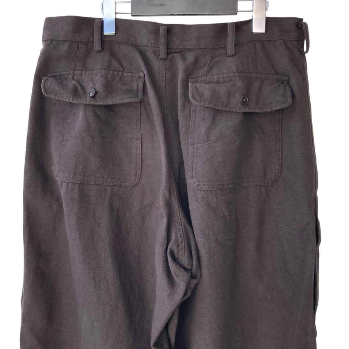 Y’S for men 24SSタックパンツms-p14-026 古着・中古-4枚目のアイテム画像