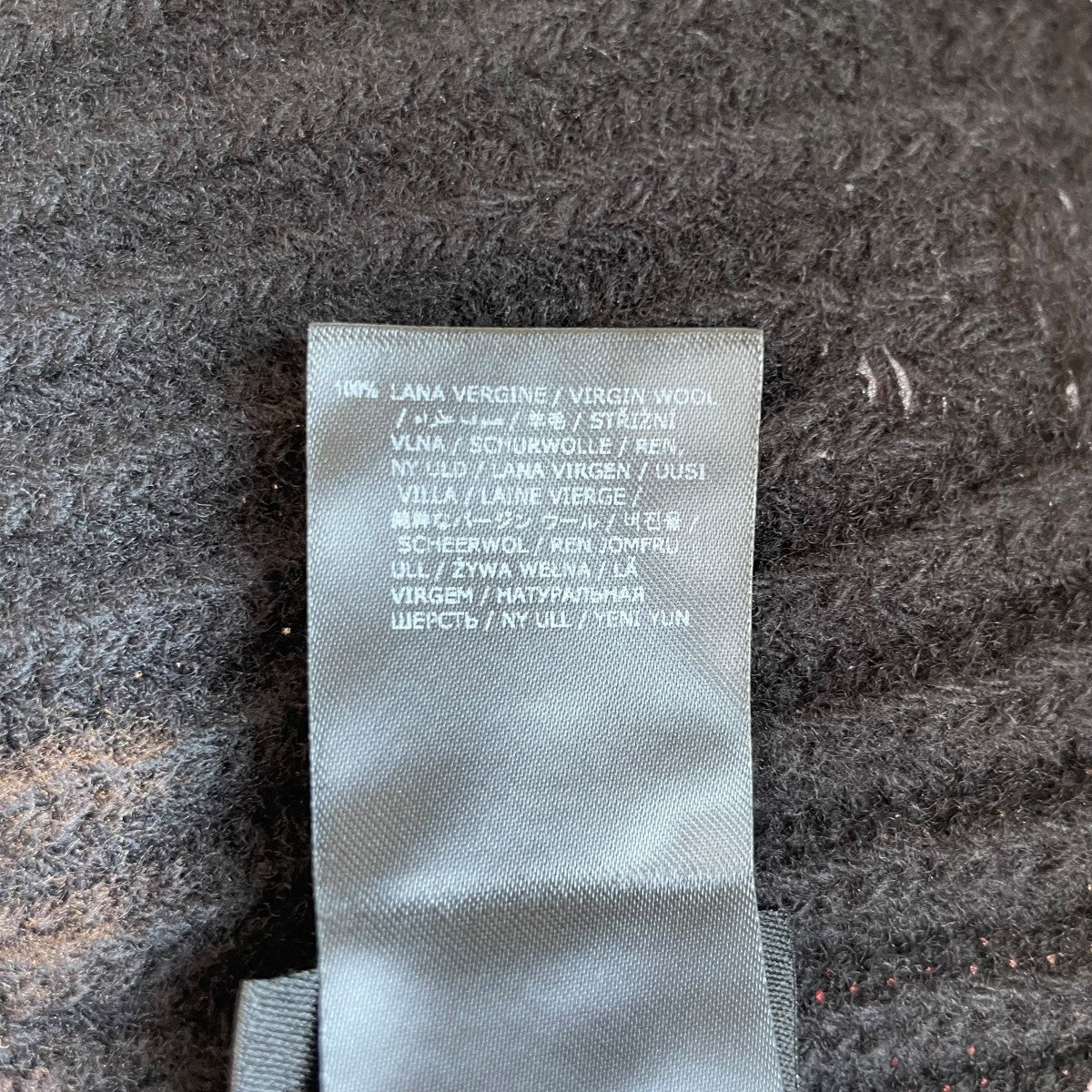 ANN DEMEULEMEESTER 24AWCropped Jumperクロップドダメージニット2402-W-KN34-KN048-099 古着・中古-6枚目のアイテム画像