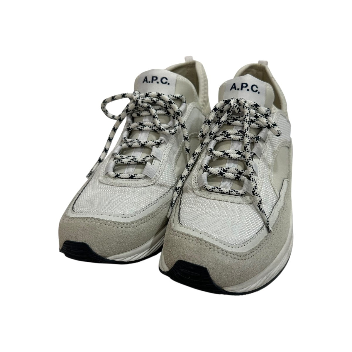 A．P．C．(アーペーセー) Run Aroundスニーカー ホワイト サイズ 26.27 