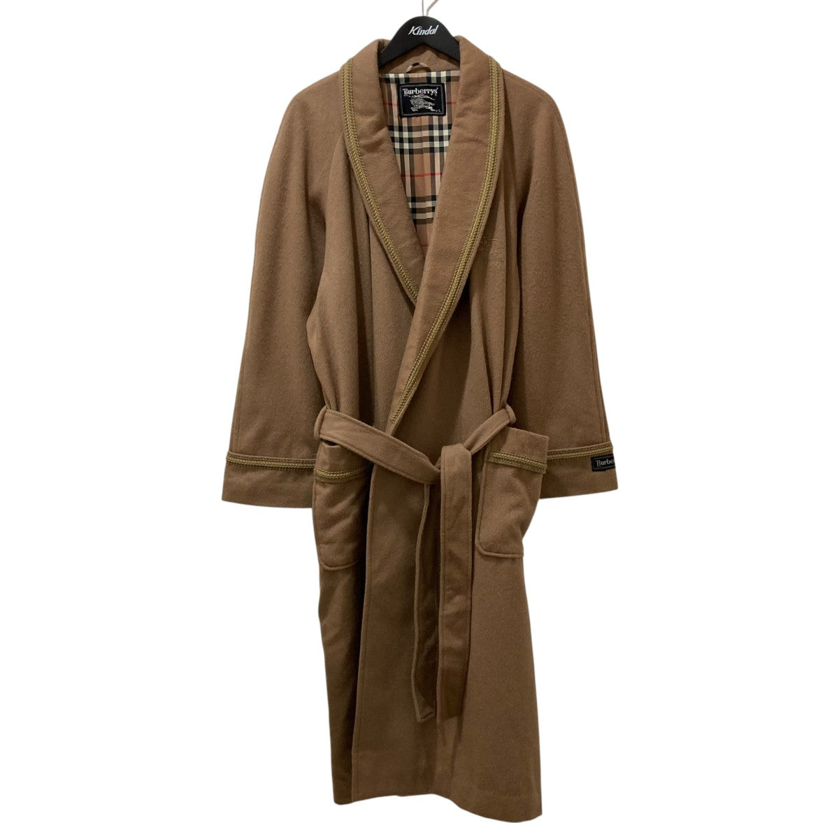 Burberry's ガウン コート Burberrys ロングコート ガウン カシミヤ混