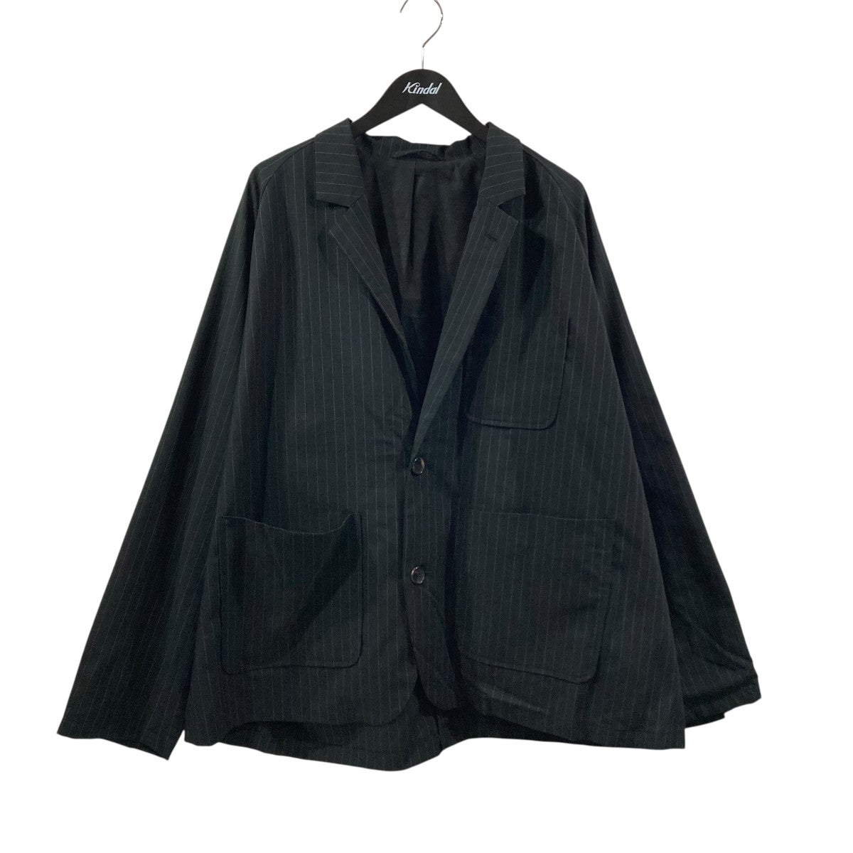 Sillage(シアージ) BLAZER'' (BLACK STRIPE TWILL)ストライプ