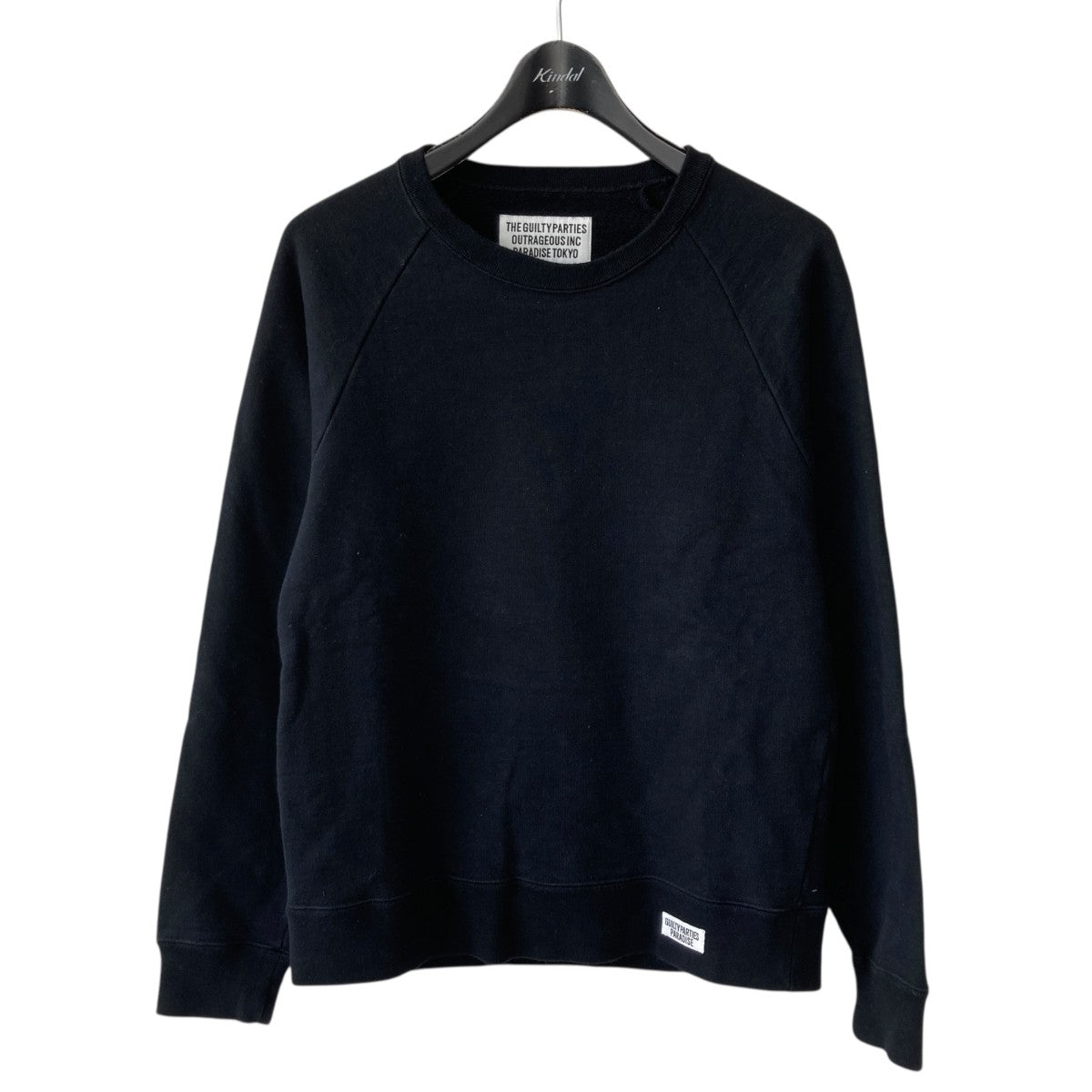 WACKO MARIA(ワコマリア) 森山大道トレーナー ブラック サイズ M