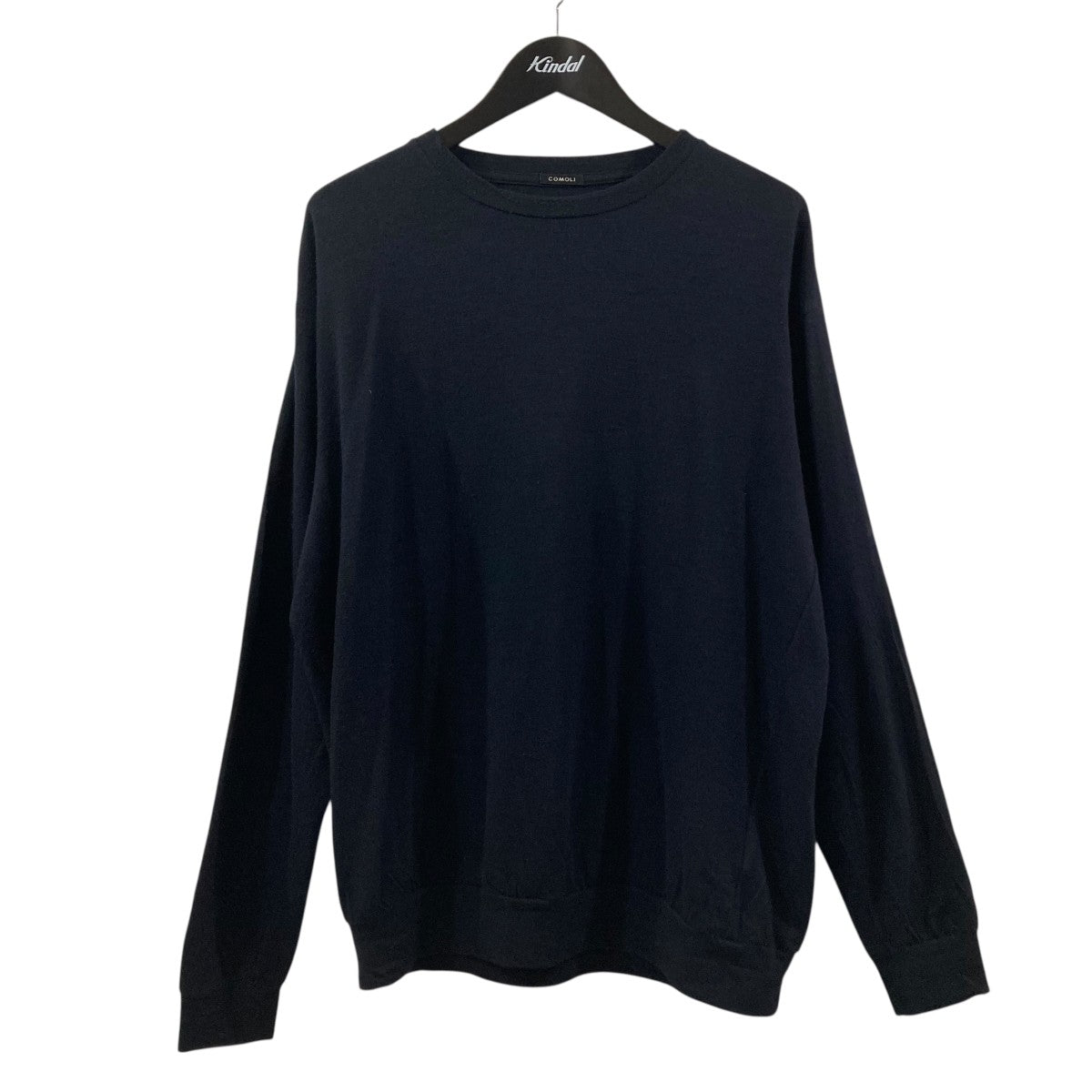 COMOLI コモリ コットン吊裏毛クルーネック Y03-05002 23AW COMOLI(コモリ) 23AWコットン吊裏毛クルーネックY03-05002 Y03-05002