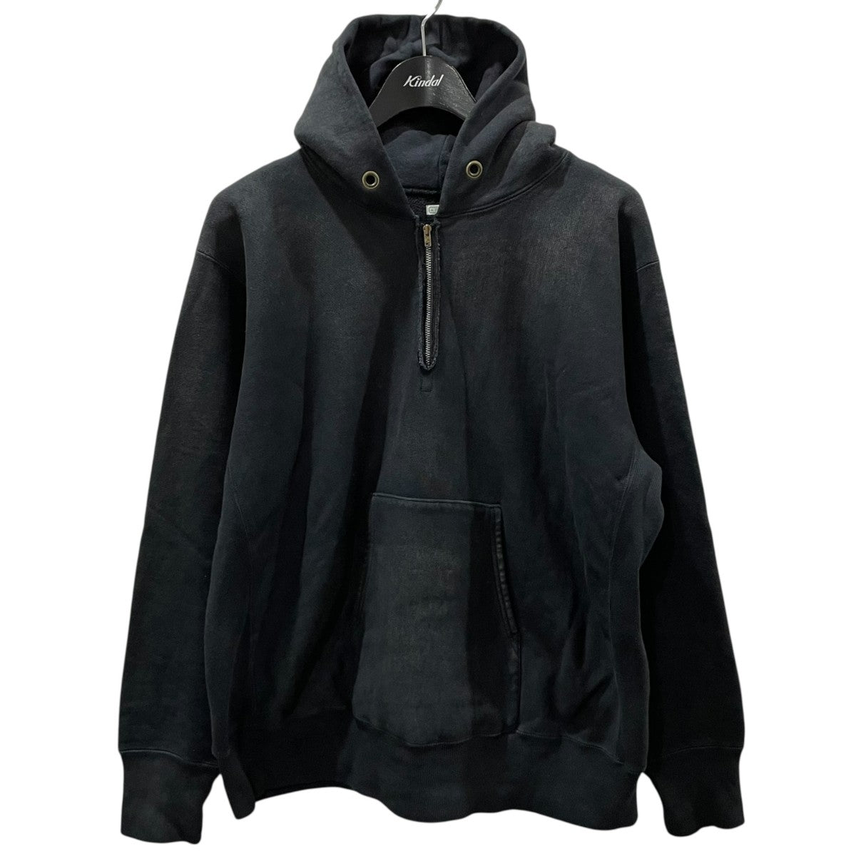 【美品】A.presse ヴィンテージハーフジップスウェット・サイズ2 A．PRESSE(アプレッセ) ヴィンテージハーフジップスウェット