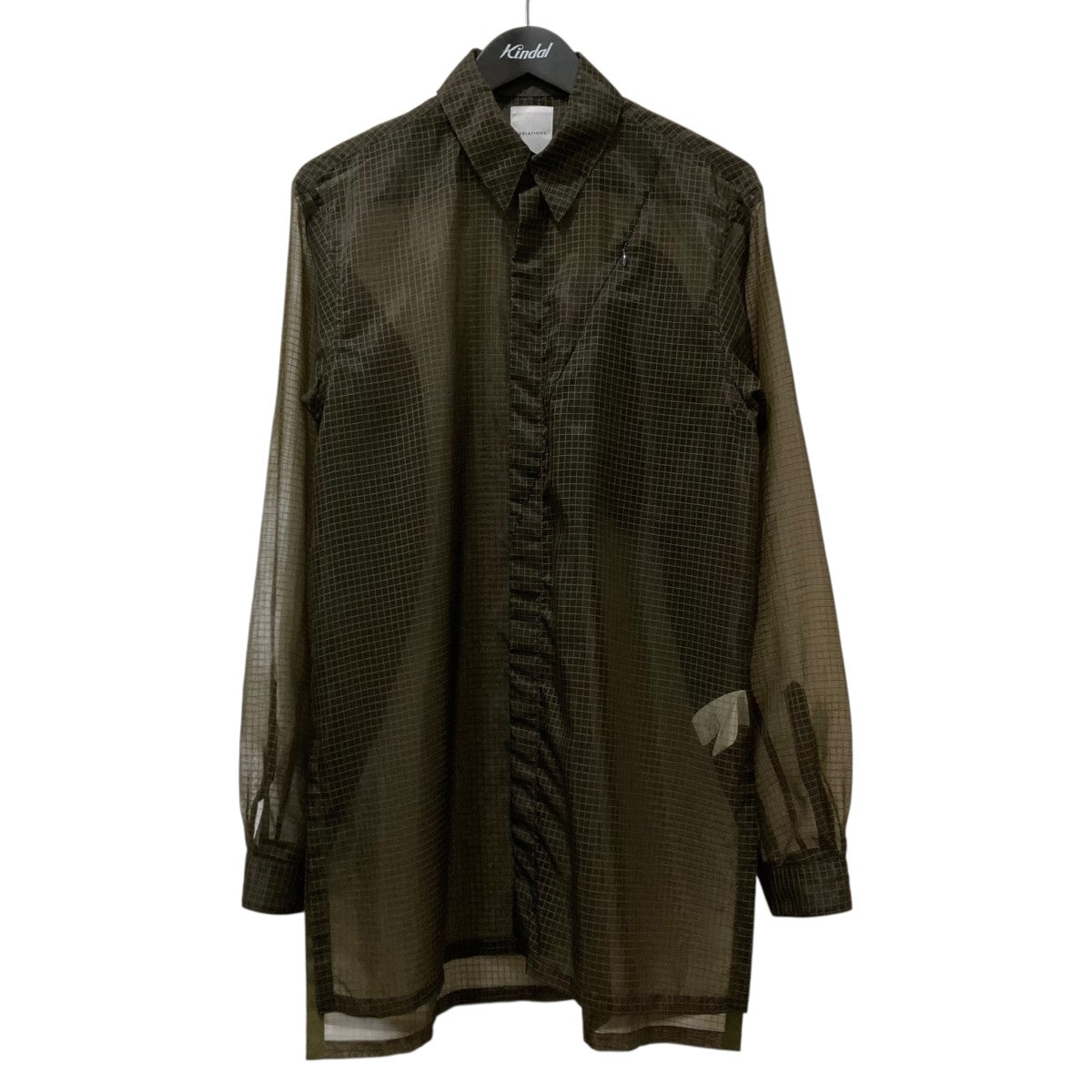 g*o様 16☆SALSATION☆未開封新品☆ロングシャツS☆サルセーション SUBLATIONS(サブレーション) シアーロングスリーブシャツS111316