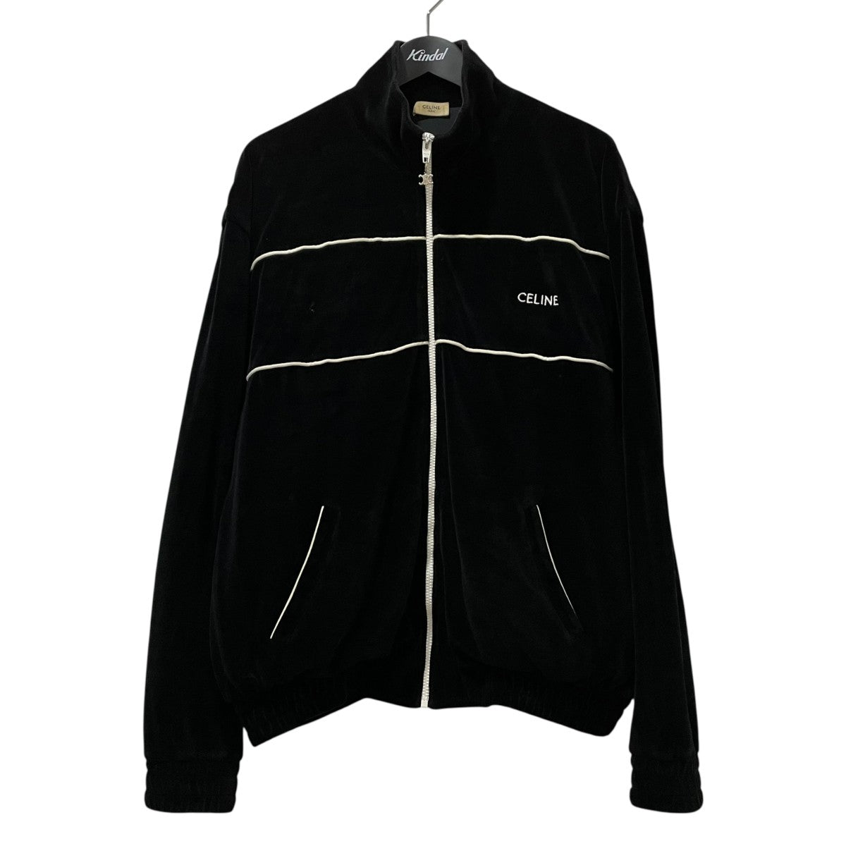 CELINE(セリーヌ) ベルベット トラックジャケット 2Y69B748Q