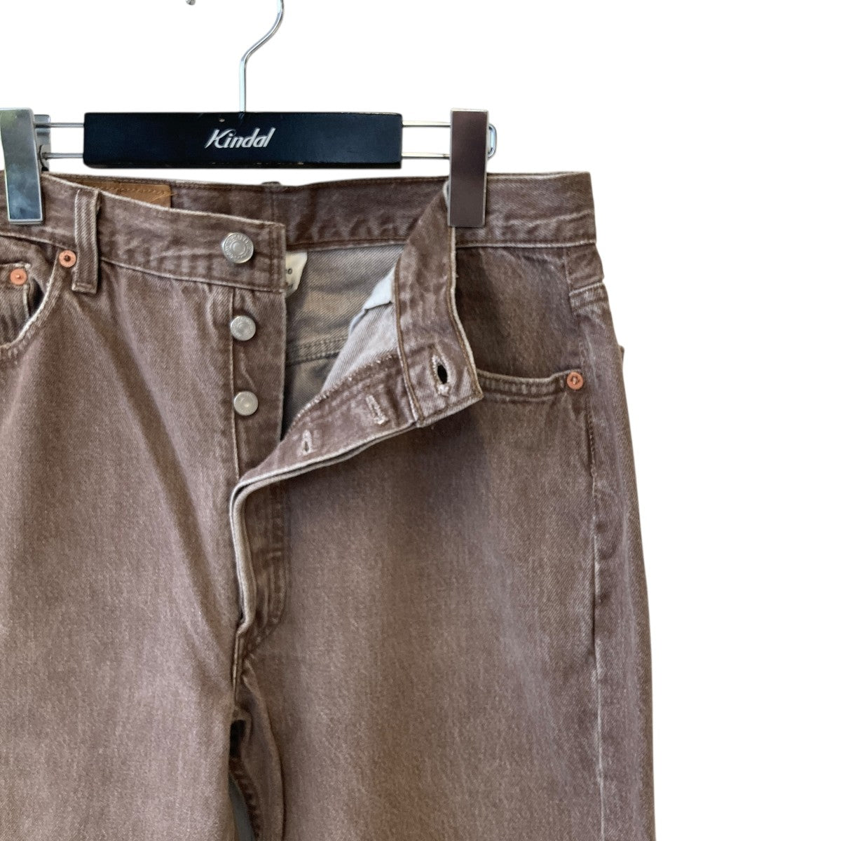 HEXICO Levis リメイクデニムパンツデニムパンツ 古着・中古-3枚目のアイテム画像