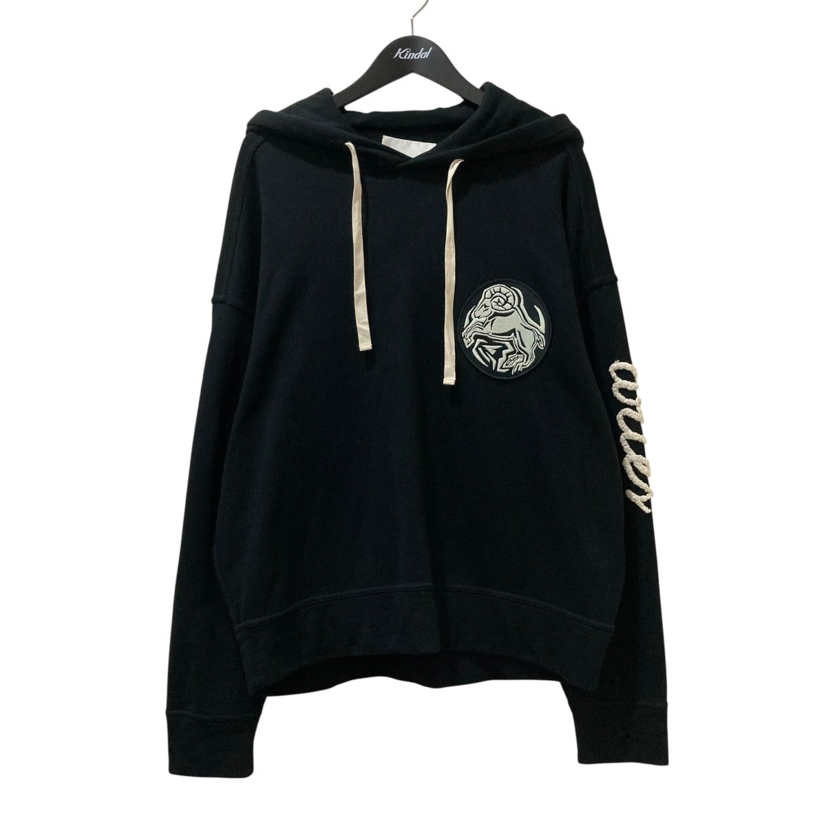 JIL SANDER パーカー　フーディ　黒 Jil Sander ジップアップ パーカー | ブラック | FARFETCH JP