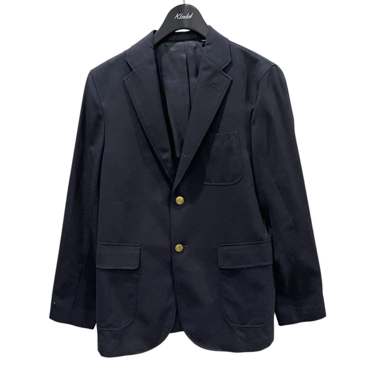 美品 ビームス プラス 紺ブレ 金ボタン 希少サイズ XL ダークネイビー Navy ファッション BEAMS PLUS ウール 金ボタン ブレザー