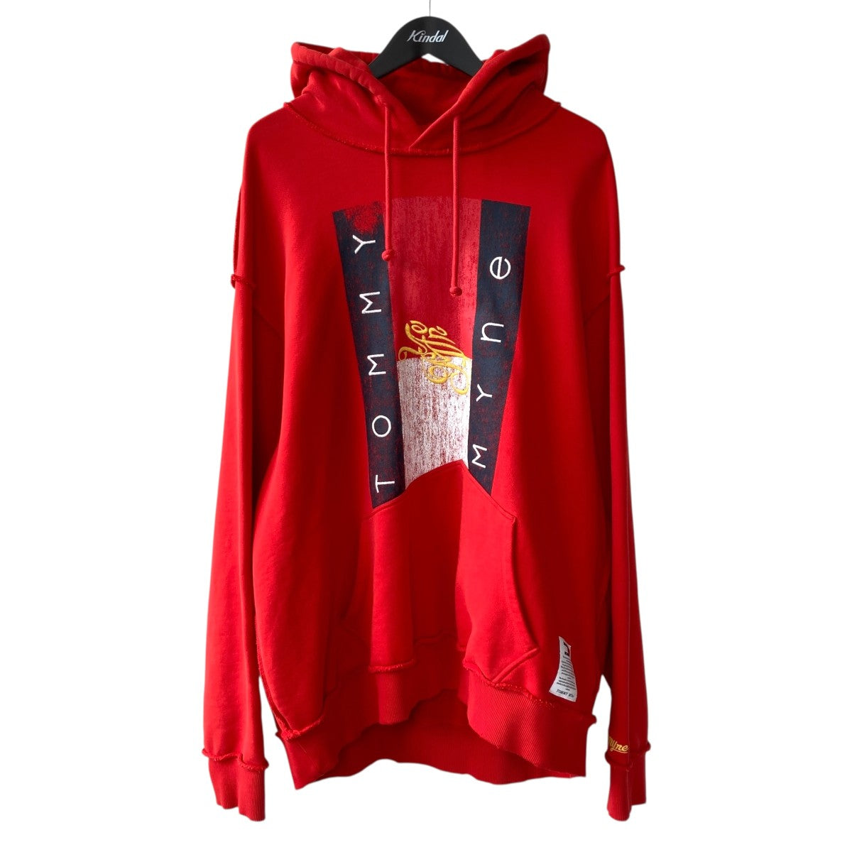 新品未使用 maturely×Healthnit パーカー フーディー RED 新品未使用 maturely×Healthnit パーカー フーディー RED
