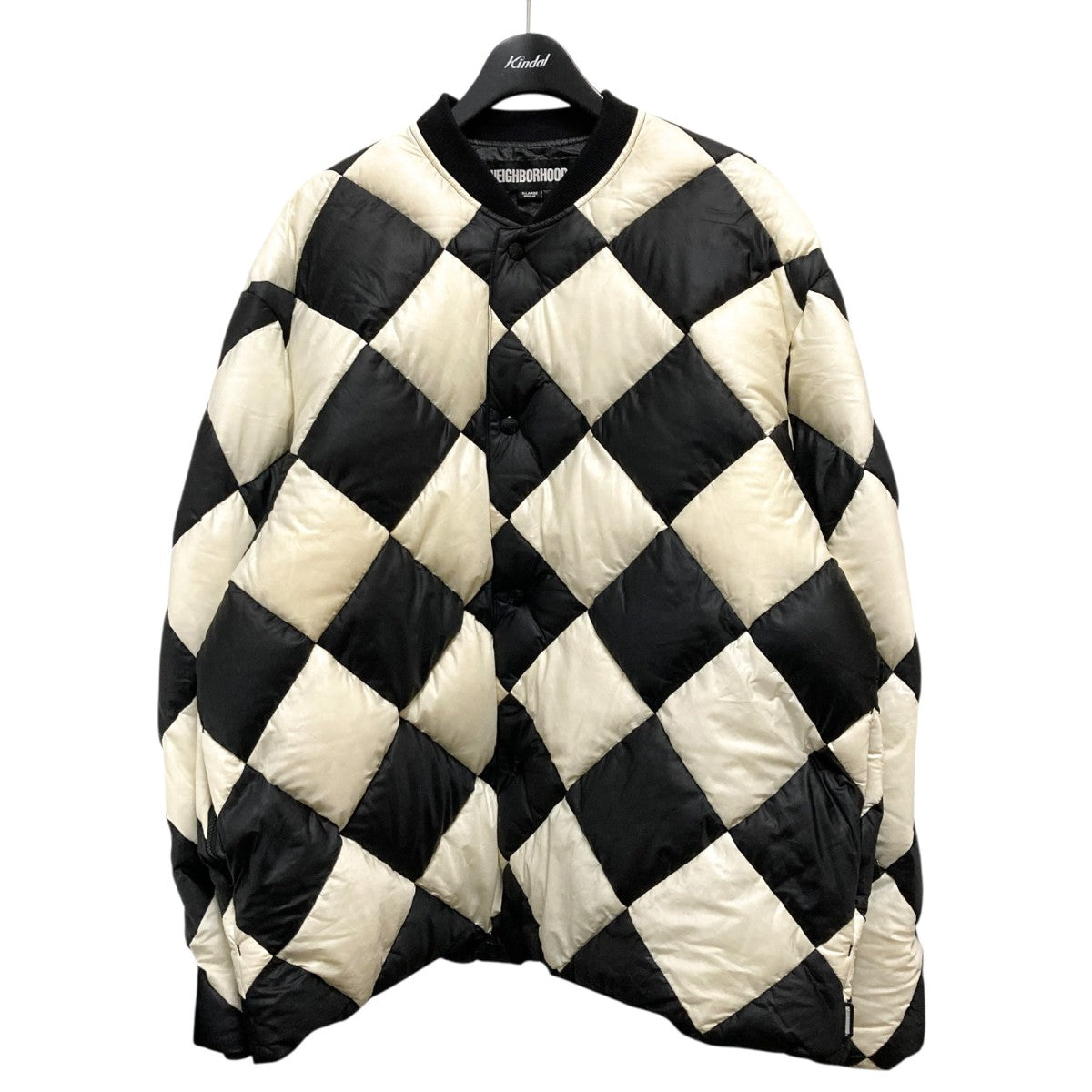 NEIGHBORHOOD(ネイバーフッド) 23AWCHECKER DOWN JACKETダウン