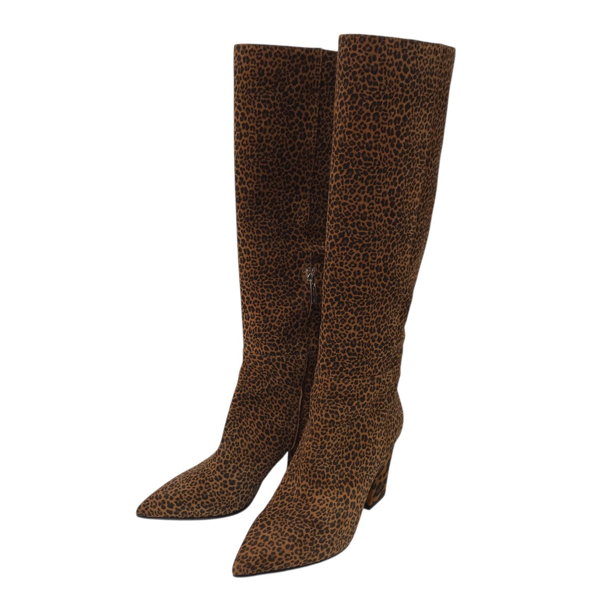 sergio rossi(セルジオロッシ) ヒョウ柄ロングブーツ ブラウン サイズ