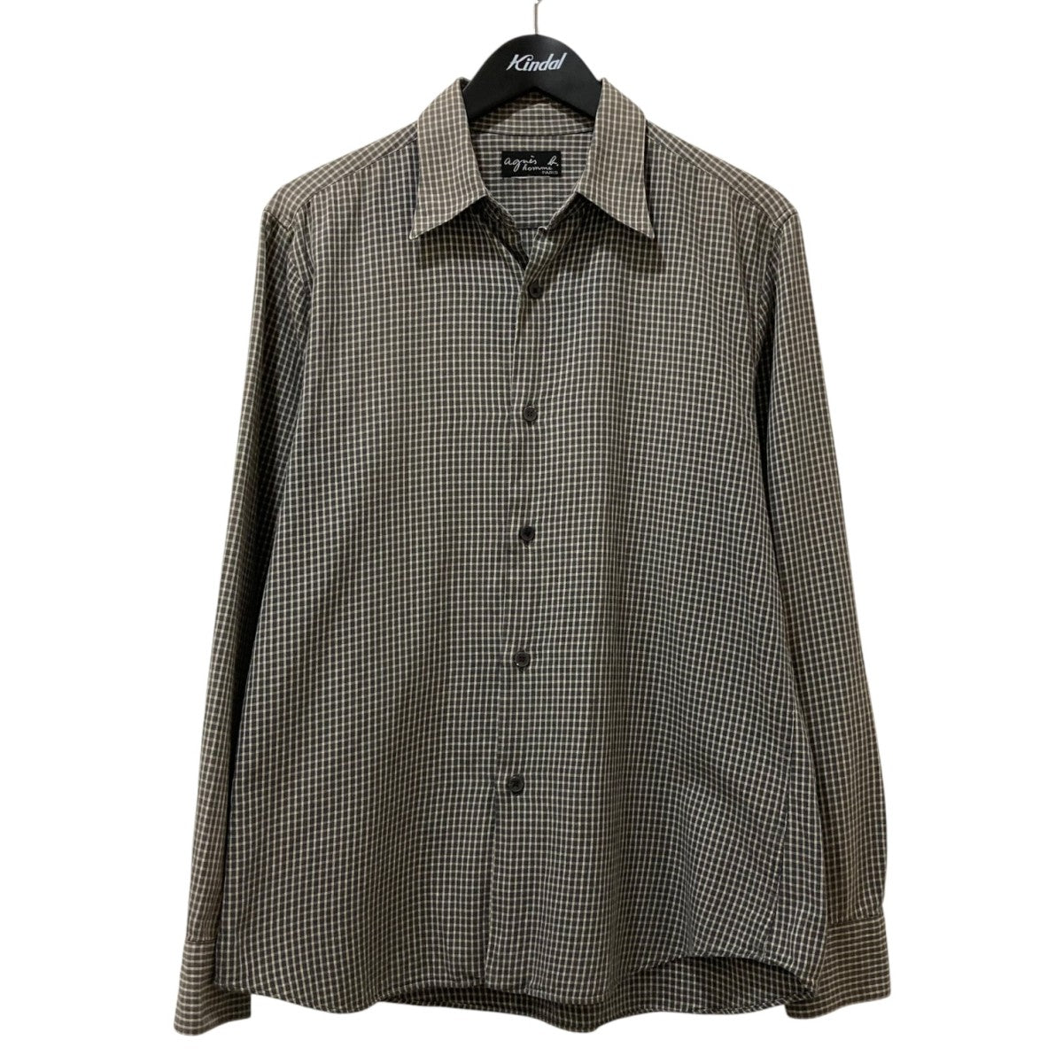 agnes b 新品　コンビネゾンデザイン ロングシャツ コットンローンロングブラウス（シャツ/ブラウス）｜To b. by