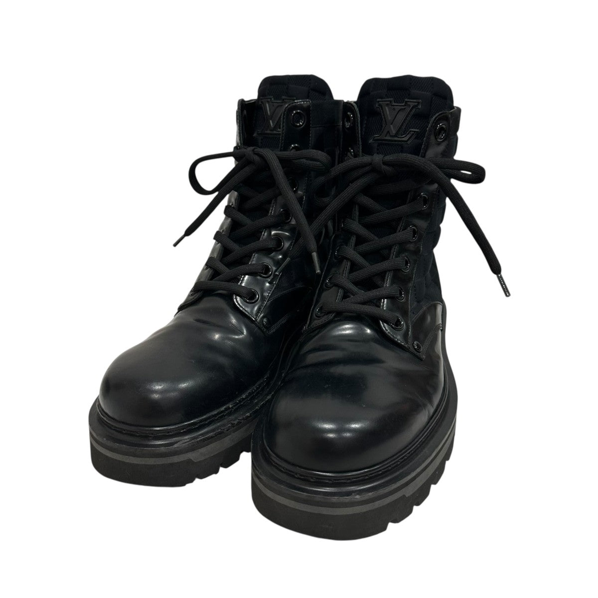 Louis Vuitton レースアップブーツ お洒落☆LVルビーライン レース