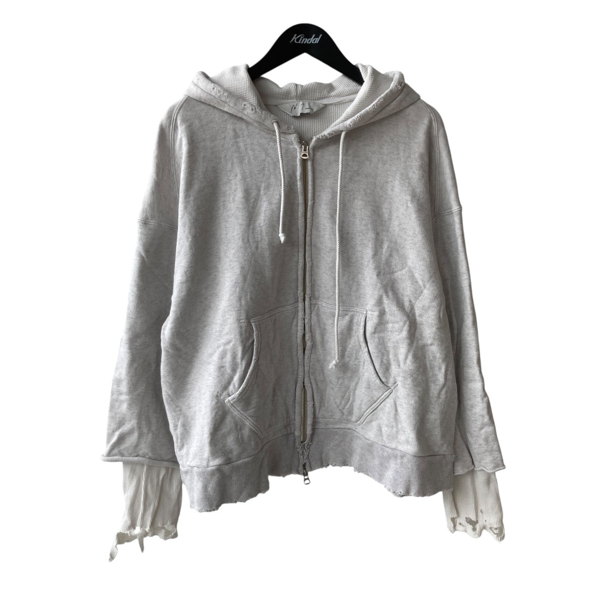 ANCELLM(アンセルム) 23AWZIP-UP HOODIEジップパーカーANC-CT33