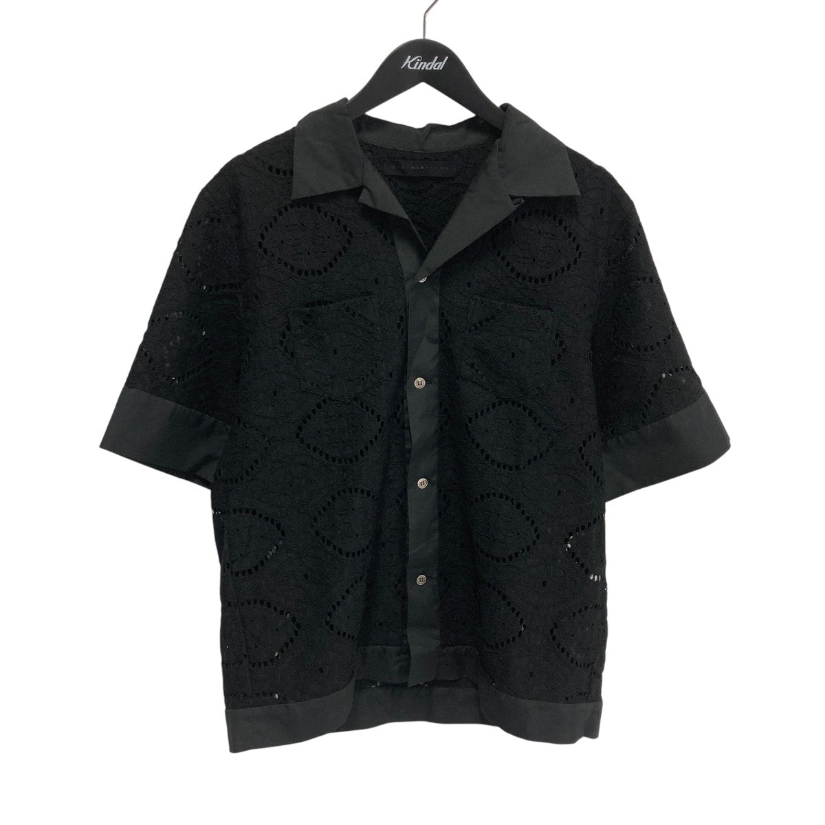 JUN／NAKAYAMA(ジュン ナカヤマ) 24SSレース半袖シャツJN-24SS
